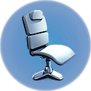 Chaise pivotante